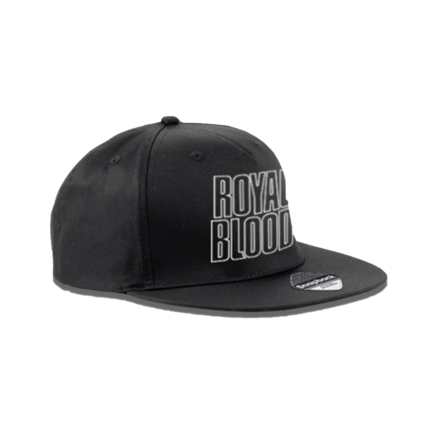 Logo Embroidered Flat Brim Hat – Royal Blood